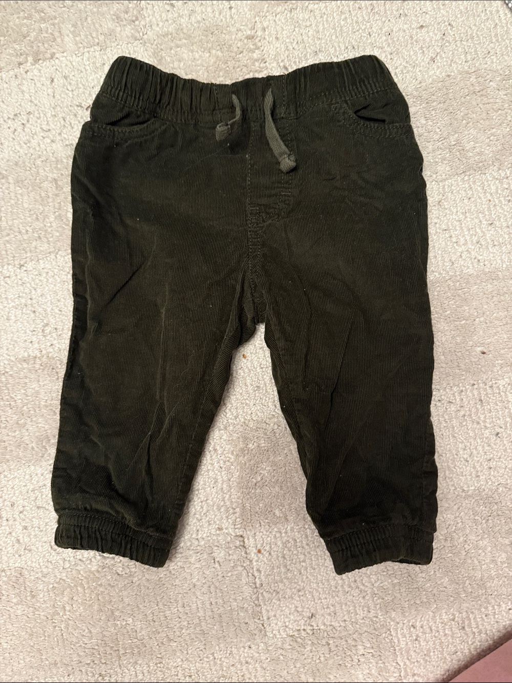 OshKosh B'gosh Olive Green Corduroy Jogger Pants